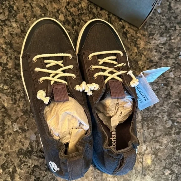 Timberland Newport bay canvas skateboard sneakers NIB 10 - Picture 6 of 8